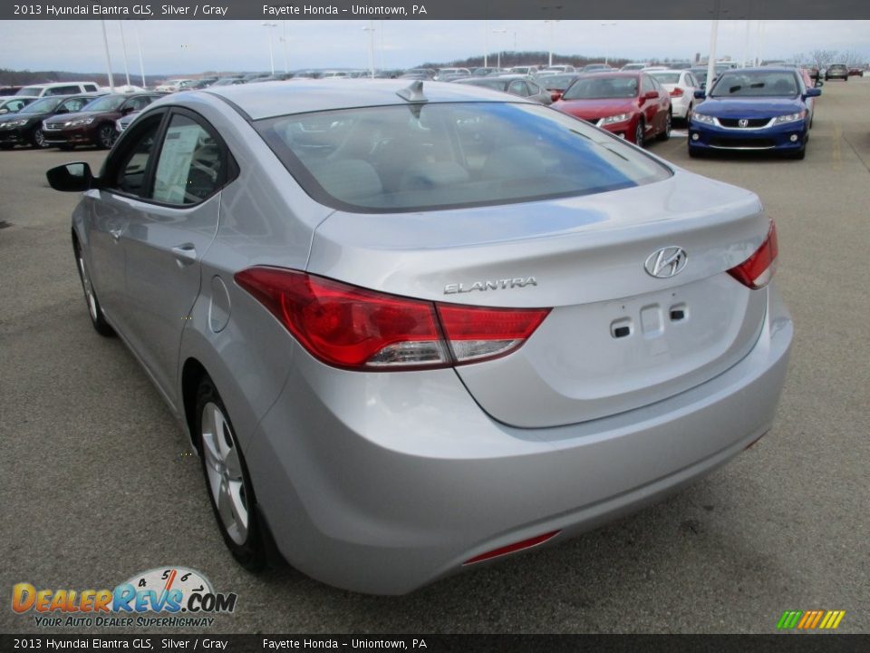 2013 Hyundai Elantra GLS Silver / Gray Photo #17