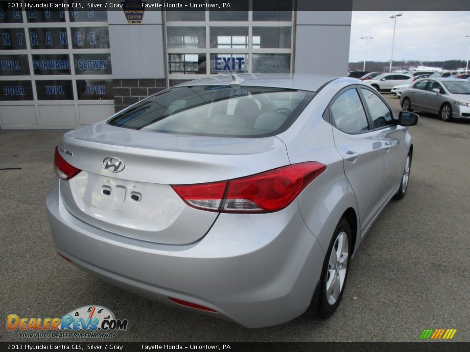 2013 Hyundai Elantra GLS Silver / Gray Photo #18