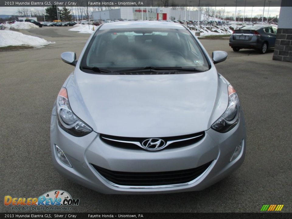 2013 Hyundai Elantra GLS Silver / Gray Photo #19