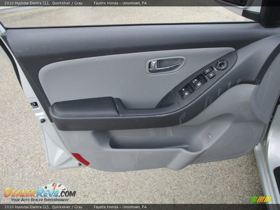 2010 Hyundai Elantra GLS Quicksilver / Gray Photo #6