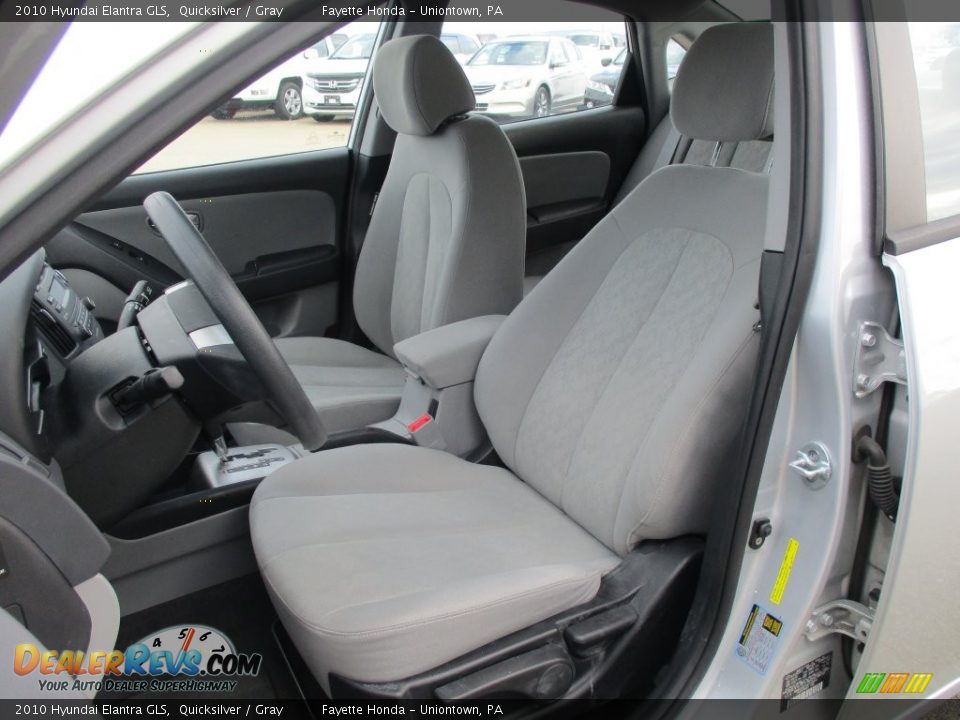 2010 Hyundai Elantra GLS Quicksilver / Gray Photo #7