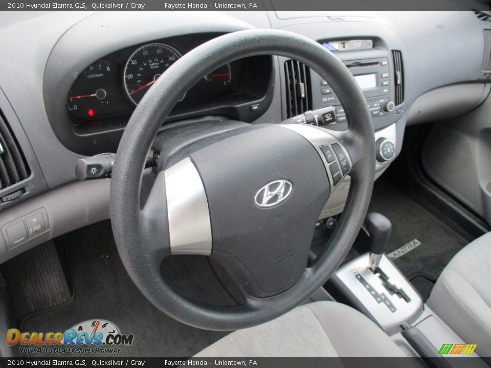 2010 Hyundai Elantra GLS Quicksilver / Gray Photo #10