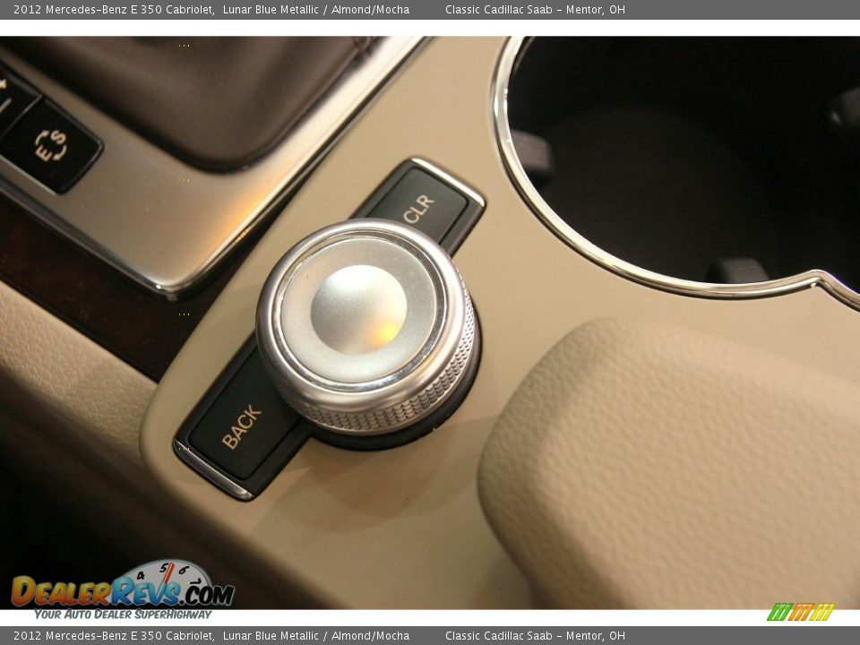 2012 Mercedes-Benz E 350 Cabriolet Lunar Blue Metallic / Almond/Mocha Photo #26