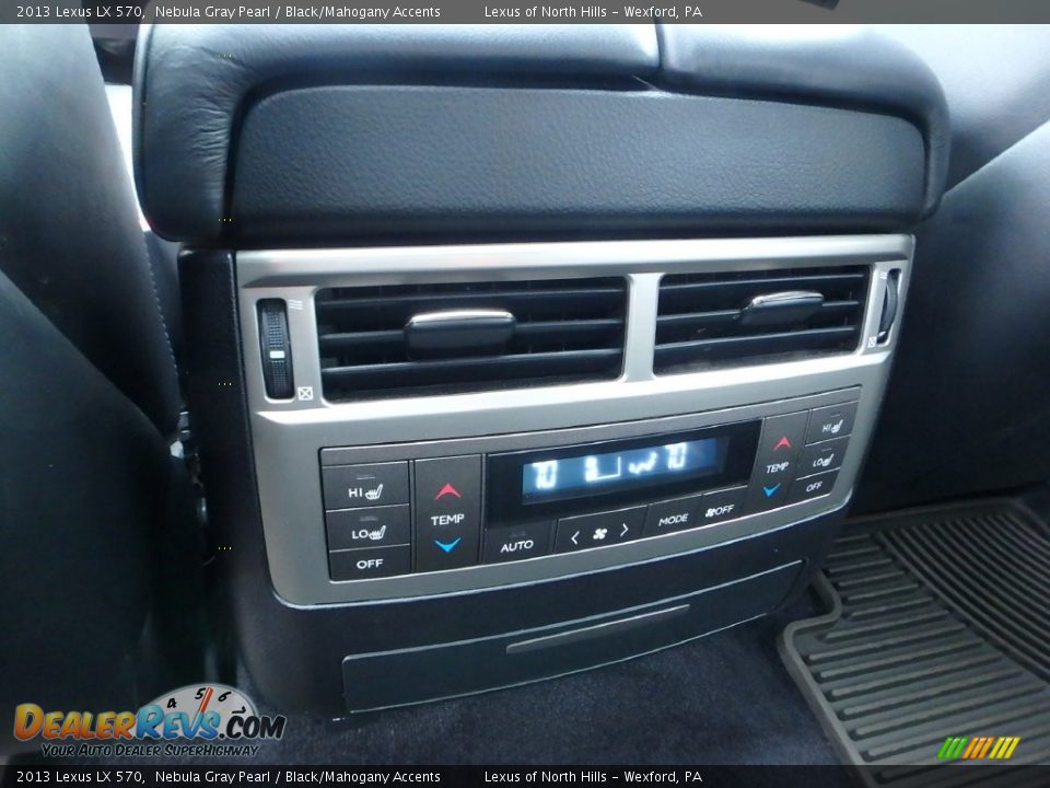 2013 Lexus LX 570 Nebula Gray Pearl / Black/Mahogany Accents Photo #18