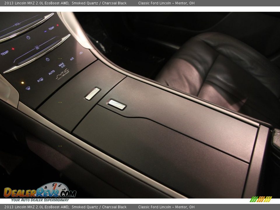2013 Lincoln MKZ 2.0L EcoBoost AWD Smoked Quartz / Charcoal Black Photo #11