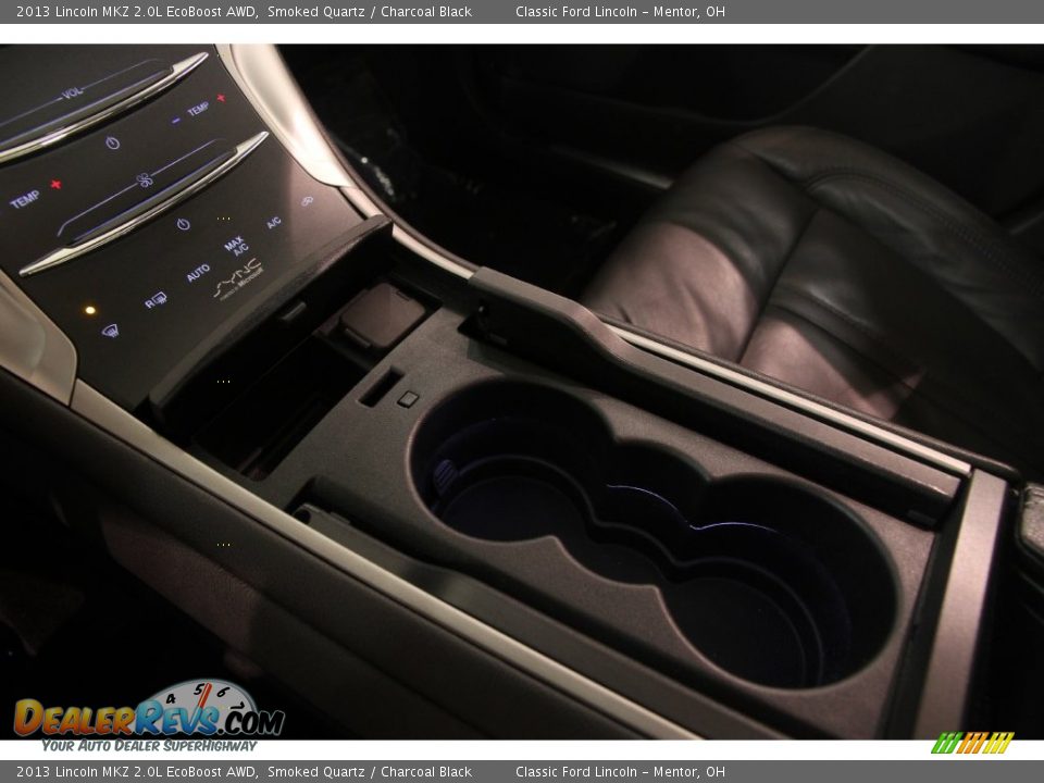 2013 Lincoln MKZ 2.0L EcoBoost AWD Smoked Quartz / Charcoal Black Photo #12