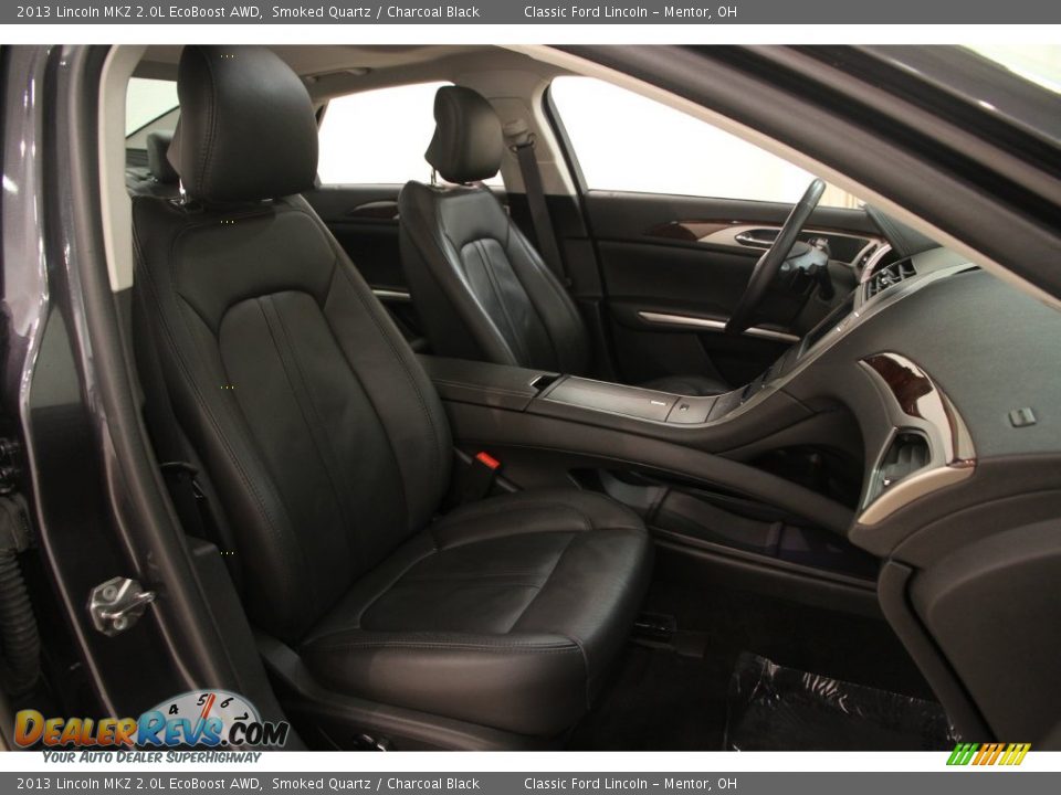 2013 Lincoln MKZ 2.0L EcoBoost AWD Smoked Quartz / Charcoal Black Photo #13