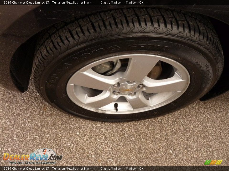 2016 Chevrolet Cruze Limited LT Tungsten Metallic / Jet Black Photo #7