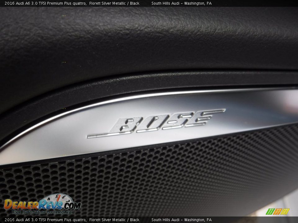 2016 Audi A6 3.0 TFSI Premium Plus quattro Florett Silver Metallic / Black Photo #20