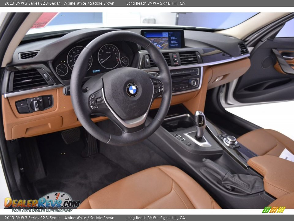 Saddle Brown Interior - 2013 BMW 3 Series 328i Sedan Photo #12