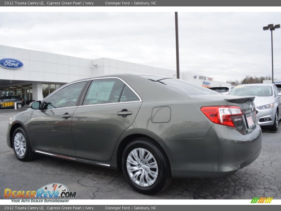 2012 Toyota Camry LE Cypress Green Pearl / Ivory Photo #5