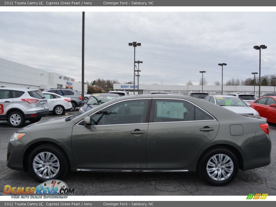 2012 Toyota Camry LE Cypress Green Pearl / Ivory Photo #6