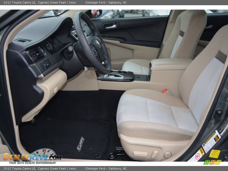 2012 Toyota Camry LE Cypress Green Pearl / Ivory Photo #10