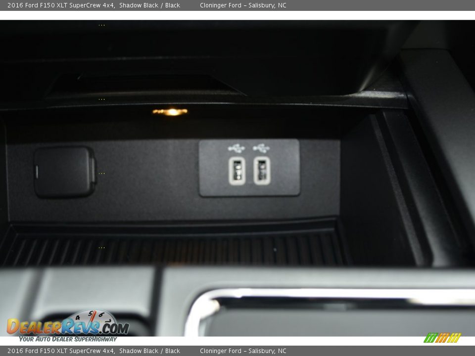 2016 Ford F150 XLT SuperCrew 4x4 Shadow Black / Black Photo #20