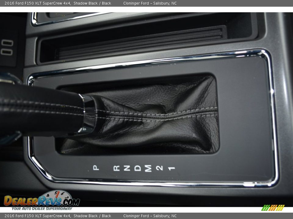 2016 Ford F150 XLT SuperCrew 4x4 Shadow Black / Black Photo #21