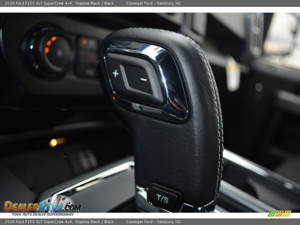 2016 Ford F150 XLT SuperCrew 4x4 Shadow Black / Black Photo #22