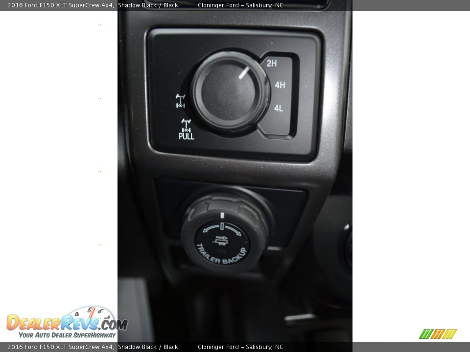 2016 Ford F150 XLT SuperCrew 4x4 Shadow Black / Black Photo #23