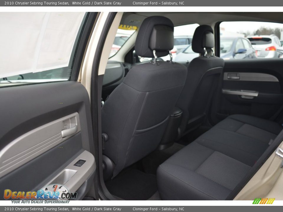 2010 Chrysler Sebring Touring Sedan White Gold / Dark Slate Gray Photo #11
