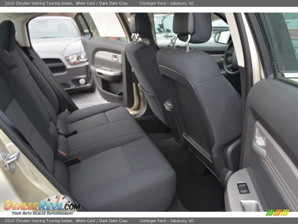 2010 Chrysler Sebring Touring Sedan White Gold / Dark Slate Gray Photo #12