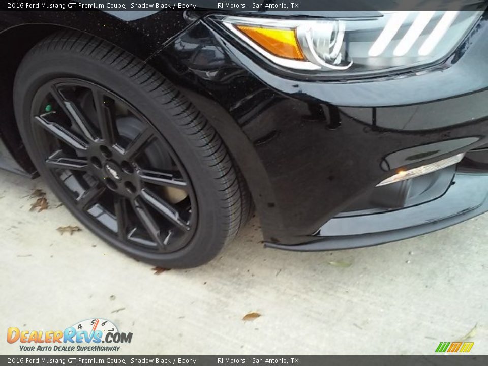 2016 Ford Mustang GT Premium Coupe Shadow Black / Ebony Photo #3