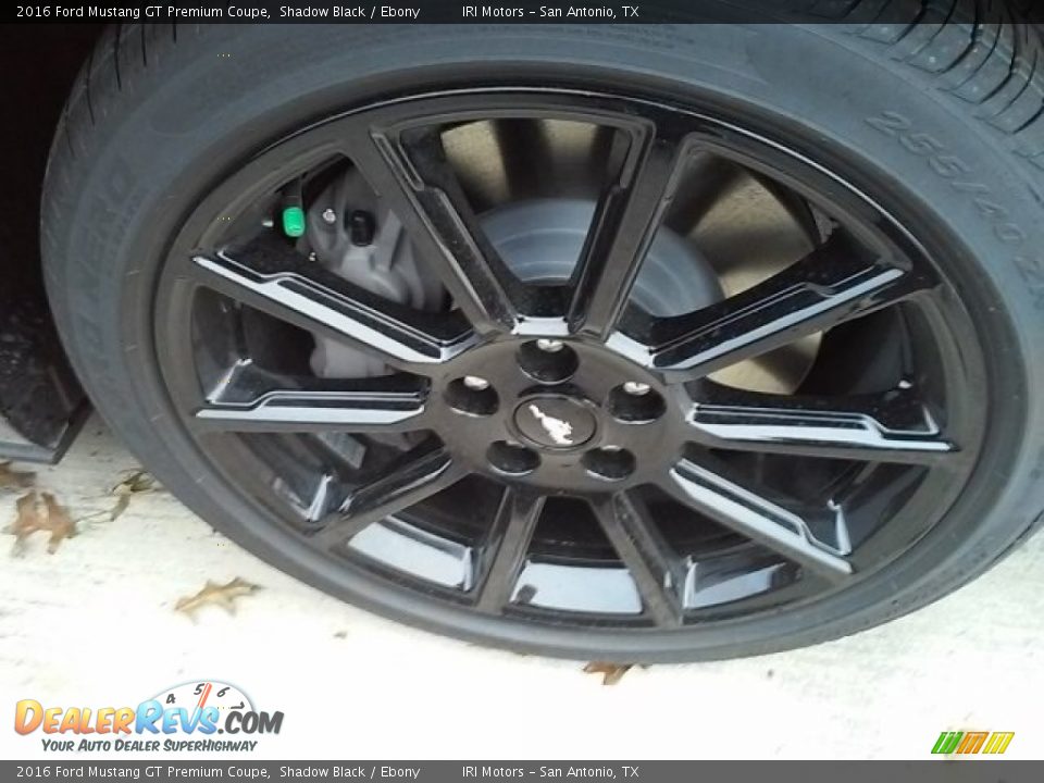 2016 Ford Mustang GT Premium Coupe Shadow Black / Ebony Photo #4