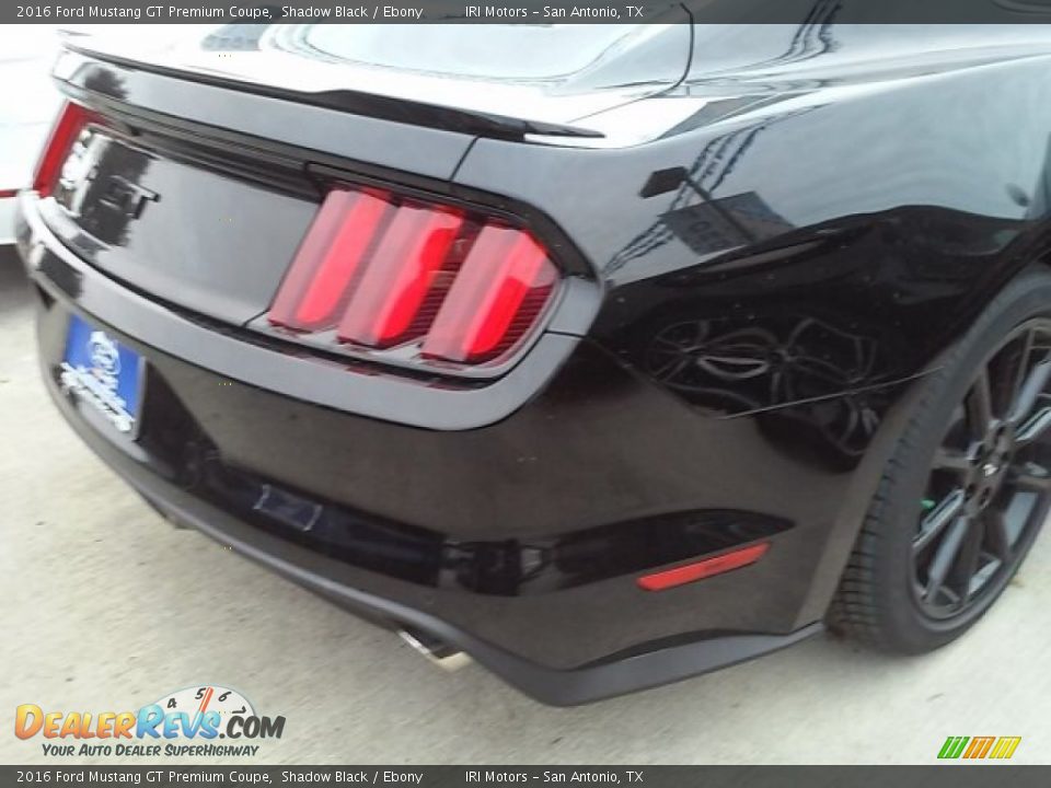 2016 Ford Mustang GT Premium Coupe Shadow Black / Ebony Photo #5