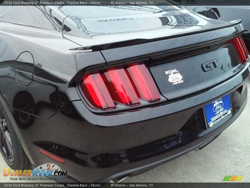 2016 Ford Mustang GT Premium Coupe Shadow Black / Ebony Photo #7