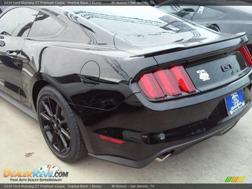 2016 Ford Mustang GT Premium Coupe Shadow Black / Ebony Photo #8