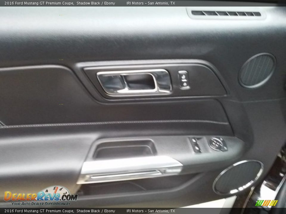 2016 Ford Mustang GT Premium Coupe Shadow Black / Ebony Photo #14
