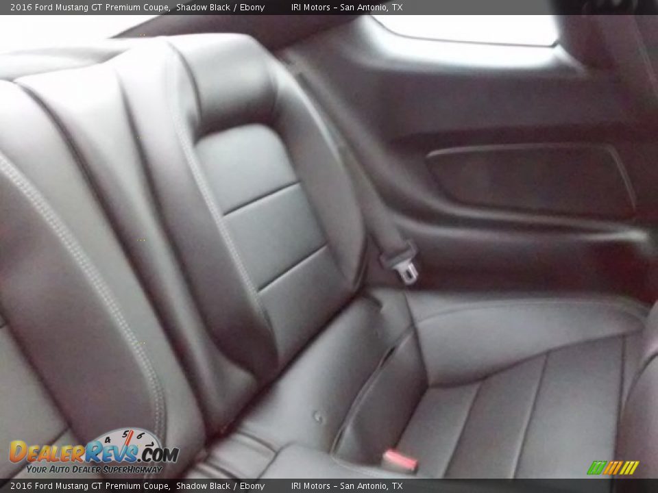 2016 Ford Mustang GT Premium Coupe Shadow Black / Ebony Photo #18