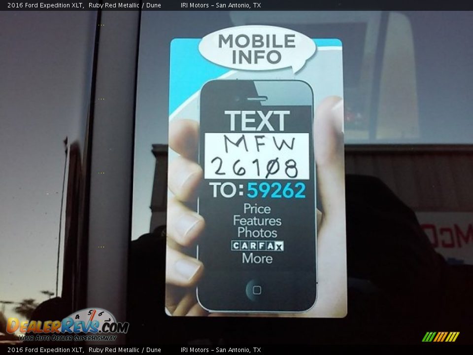 Dealer Info of 2016 Ford Expedition XLT Photo #2