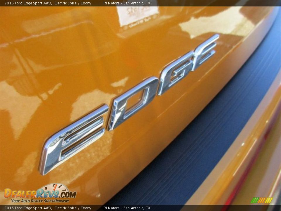 2016 Ford Edge Sport AWD Electric Spice / Ebony Photo #5