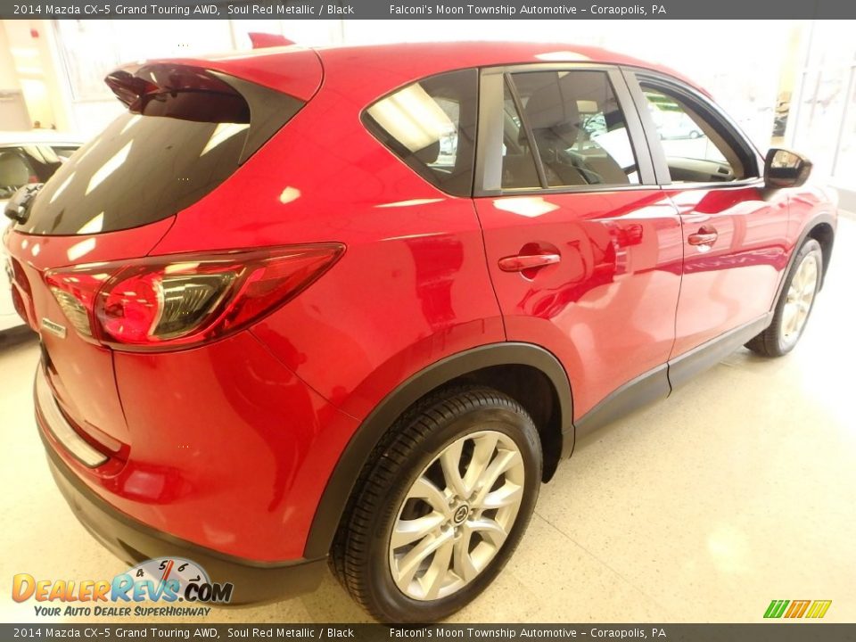 2014 Mazda CX-5 Grand Touring AWD Soul Red Metallic / Black Photo #2