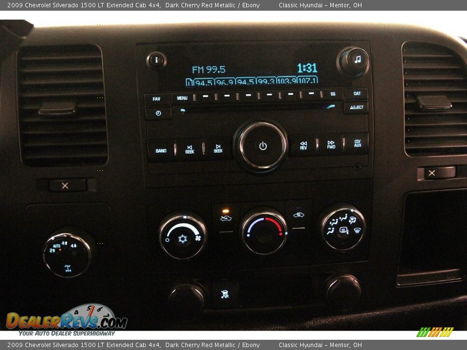2009 Chevrolet Silverado 1500 LT Extended Cab 4x4 Dark Cherry Red Metallic / Ebony Photo #8