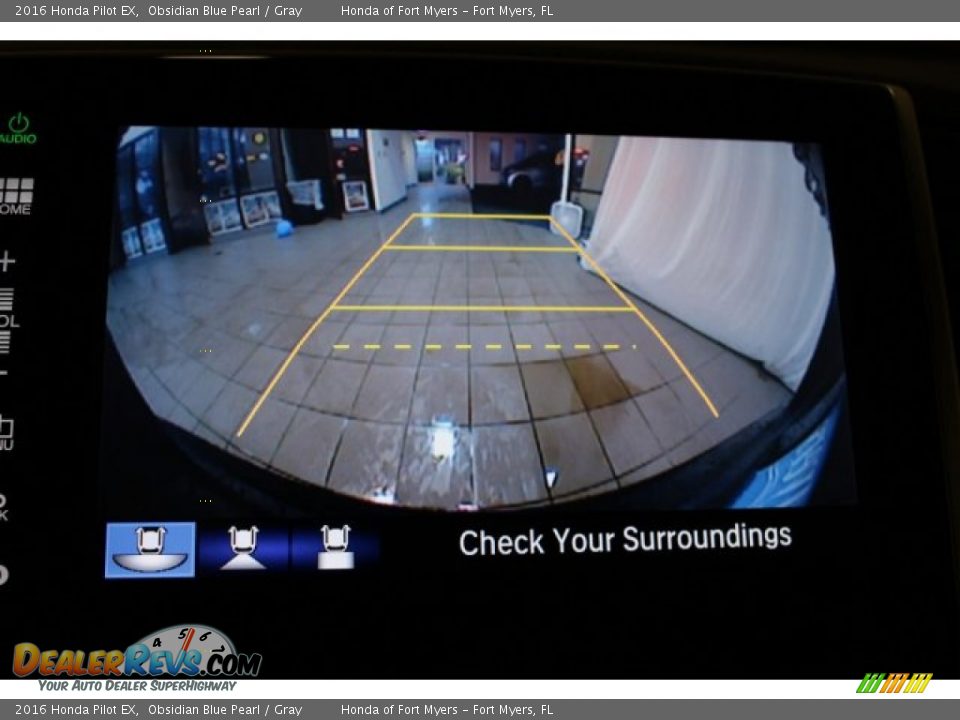 2016 Honda Pilot EX Obsidian Blue Pearl / Gray Photo #19