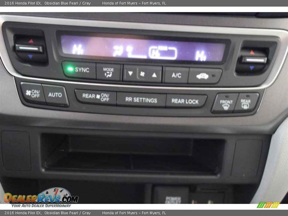 2016 Honda Pilot EX Obsidian Blue Pearl / Gray Photo #20