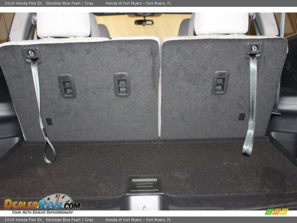 2016 Honda Pilot EX Obsidian Blue Pearl / Gray Photo #26