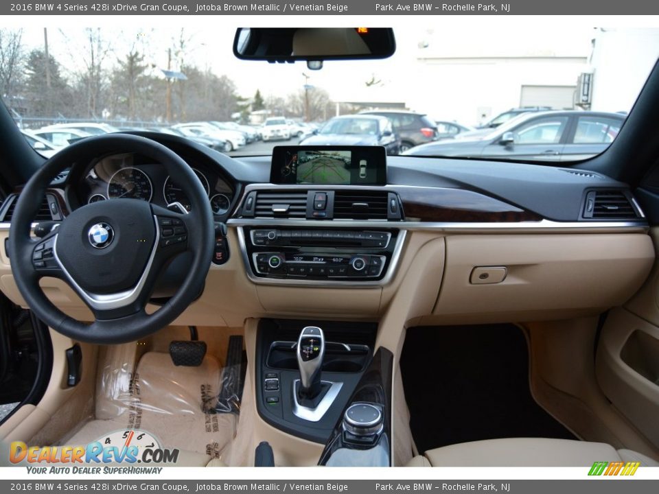 2016 BMW 4 Series 428i xDrive Gran Coupe Jotoba Brown Metallic / Venetian Beige Photo #16
