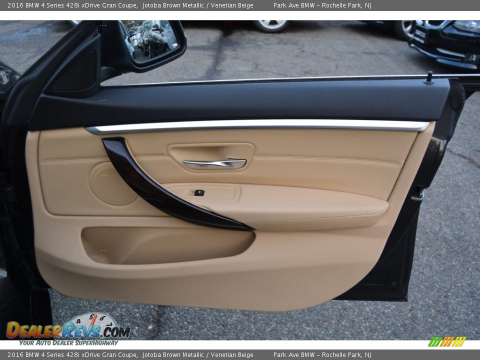 2016 BMW 4 Series 428i xDrive Gran Coupe Jotoba Brown Metallic / Venetian Beige Photo #27