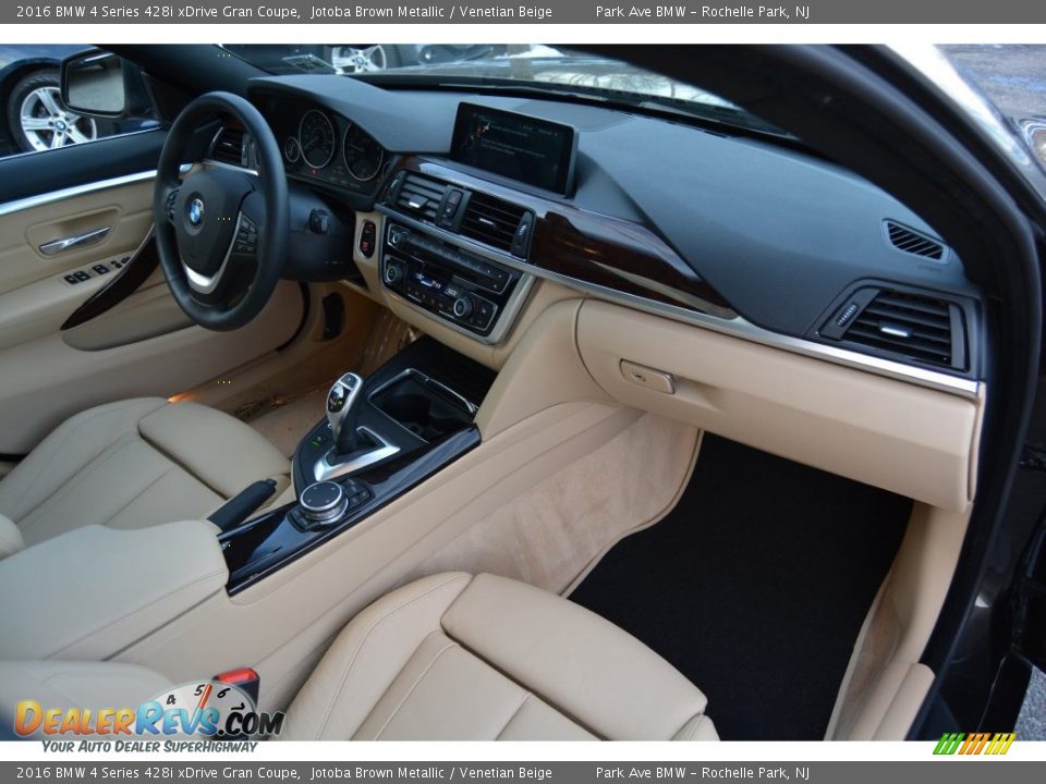 2016 BMW 4 Series 428i xDrive Gran Coupe Jotoba Brown Metallic / Venetian Beige Photo #28