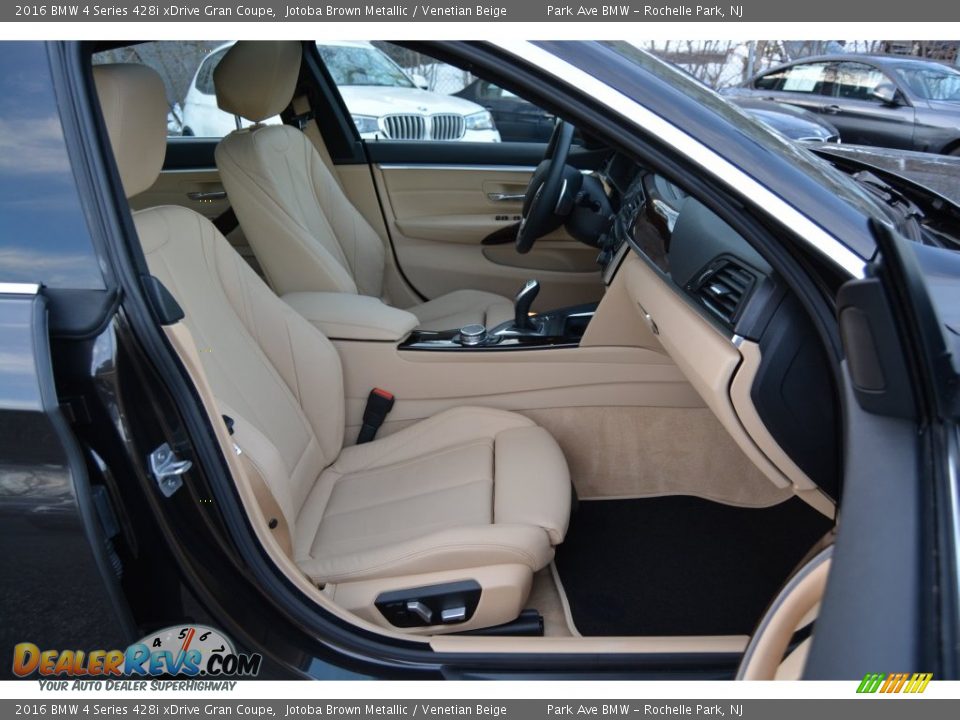 2016 BMW 4 Series 428i xDrive Gran Coupe Jotoba Brown Metallic / Venetian Beige Photo #29