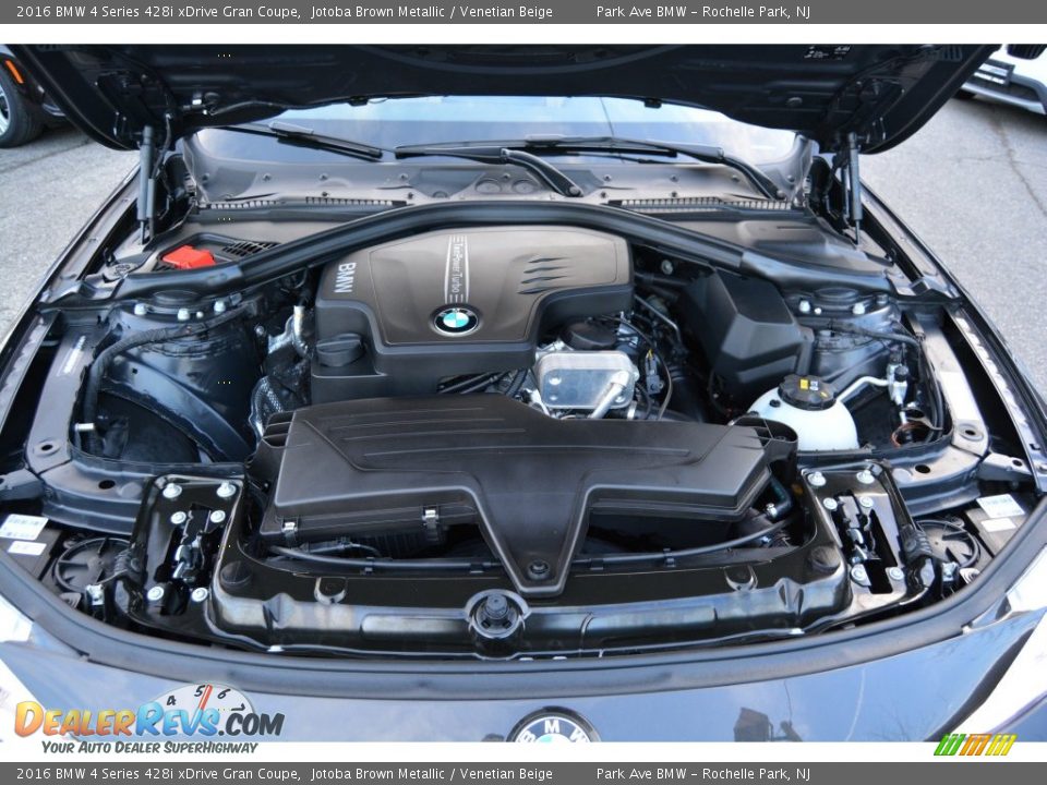 2016 BMW 4 Series 428i xDrive Gran Coupe Jotoba Brown Metallic / Venetian Beige Photo #31