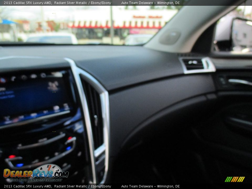 2013 Cadillac SRX Luxury AWD Radiant Silver Metallic / Ebony/Ebony Photo #15
