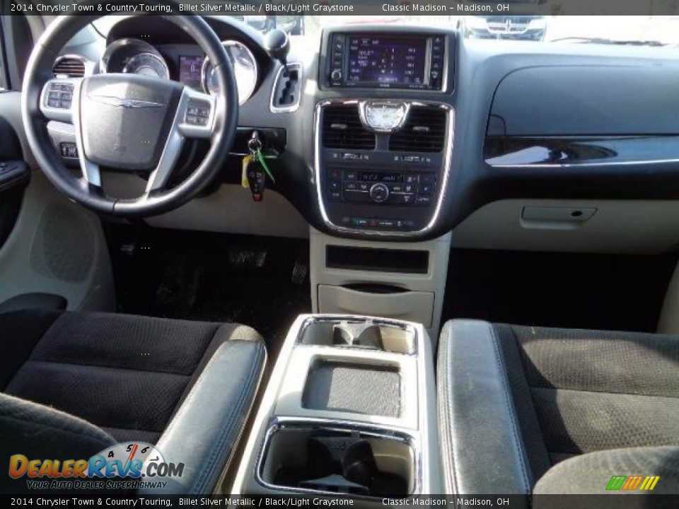 2014 Chrysler Town & Country Touring Billet Silver Metallic / Black/Light Graystone Photo #2