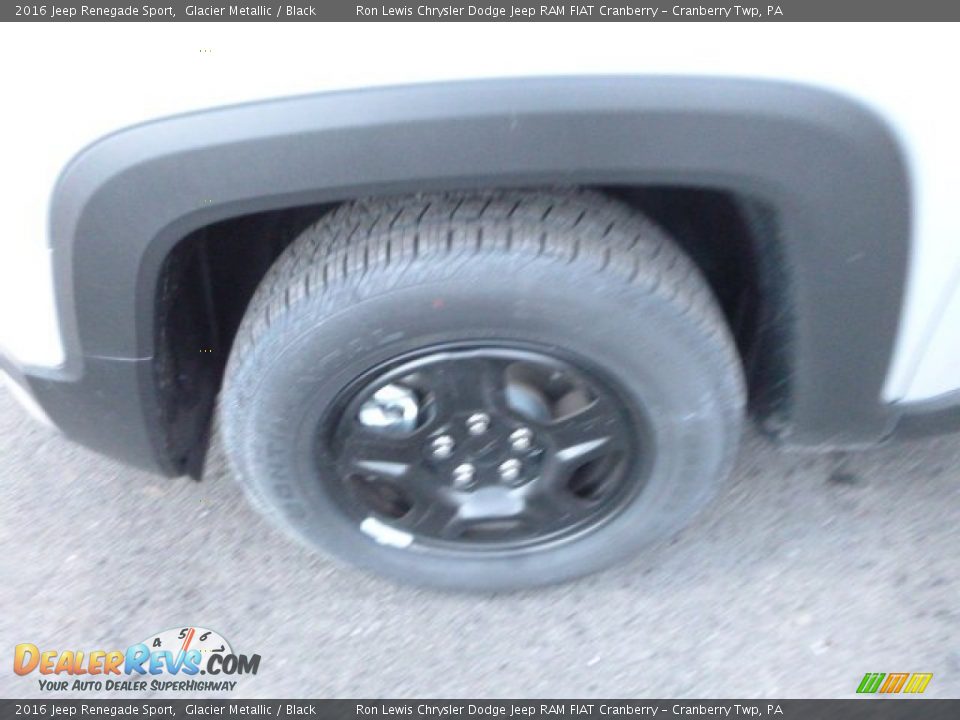 2016 Jeep Renegade Sport Glacier Metallic / Black Photo #2