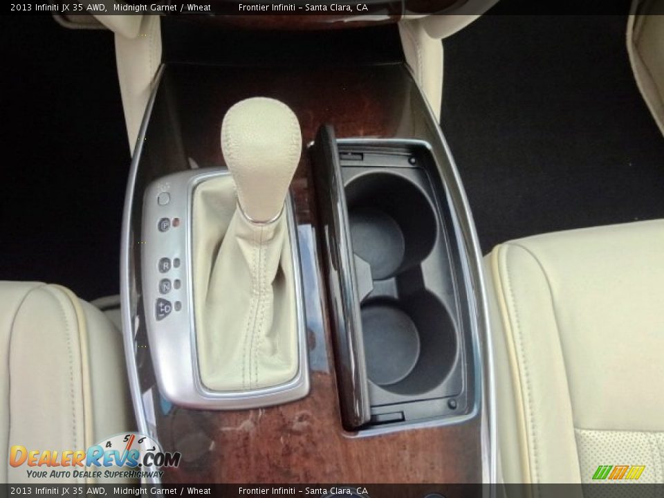 2013 Infiniti JX 35 AWD Midnight Garnet / Wheat Photo #29