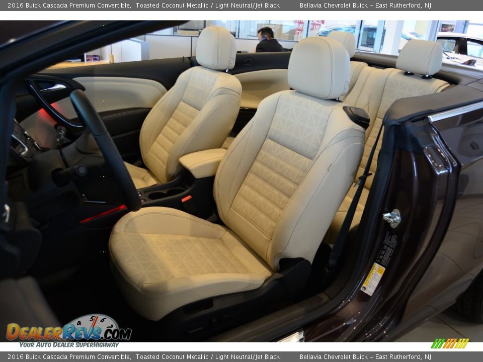 Front Seat of 2016 Buick Cascada Premium Convertible Photo #10