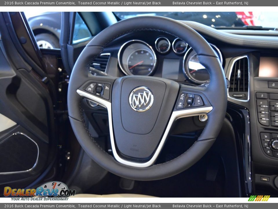 2016 Buick Cascada Premium Convertible Steering Wheel Photo #14