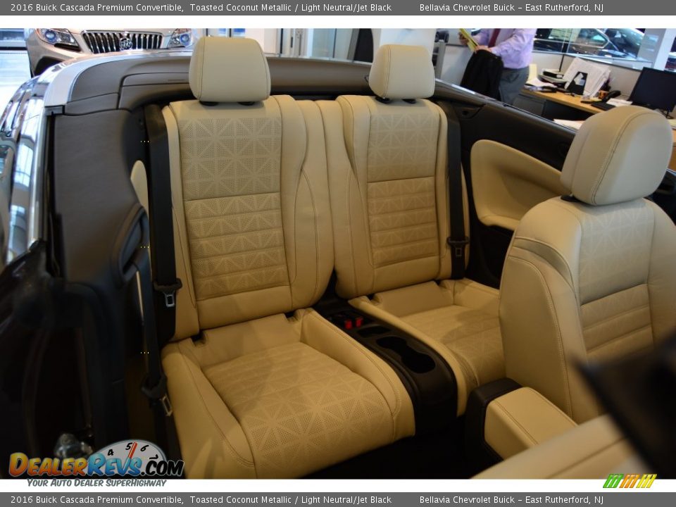 Rear Seat of 2016 Buick Cascada Premium Convertible Photo #19