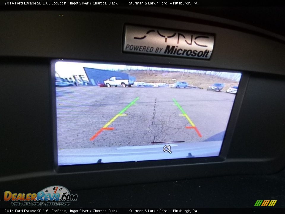 2014 Ford Escape SE 1.6L EcoBoost Ingot Silver / Charcoal Black Photo #13